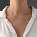 CADENA ESCALERA MINI DOS OROS AMBLAN