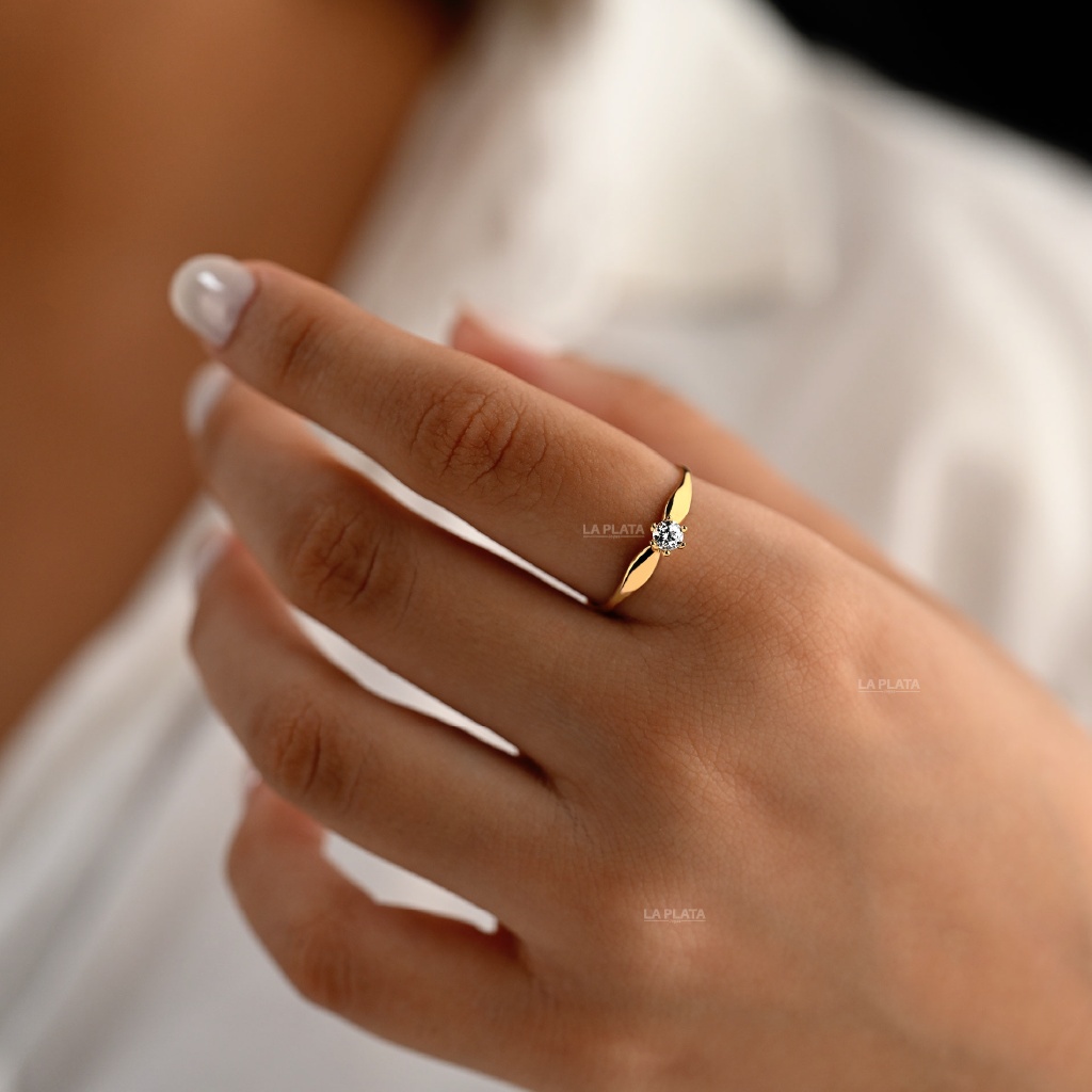ANILLO CIRCON PROMESA CLARA