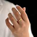 ANILLO HOJA GALIT
