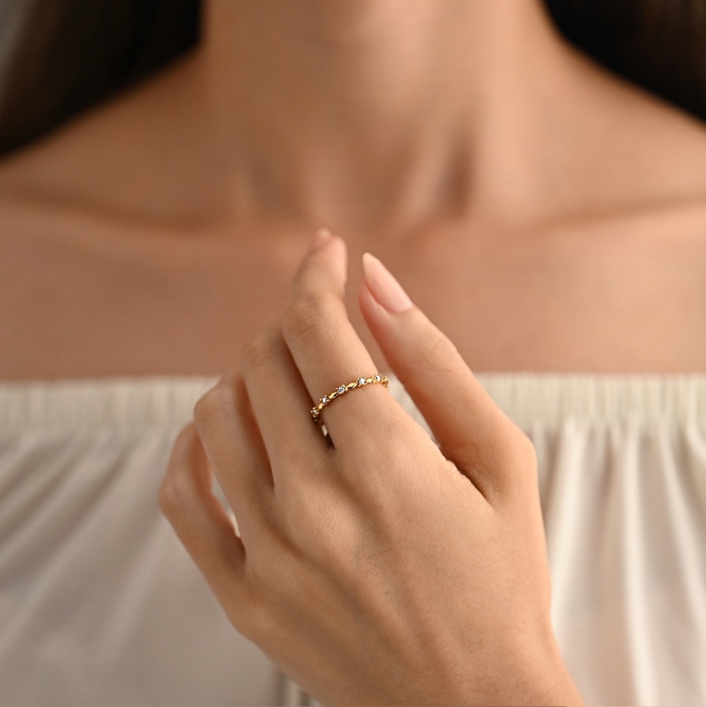 ANILLO ETERNO CON CIRCÓN 