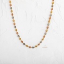 CADENA ESLABON TRES OROS CALIBRE #5