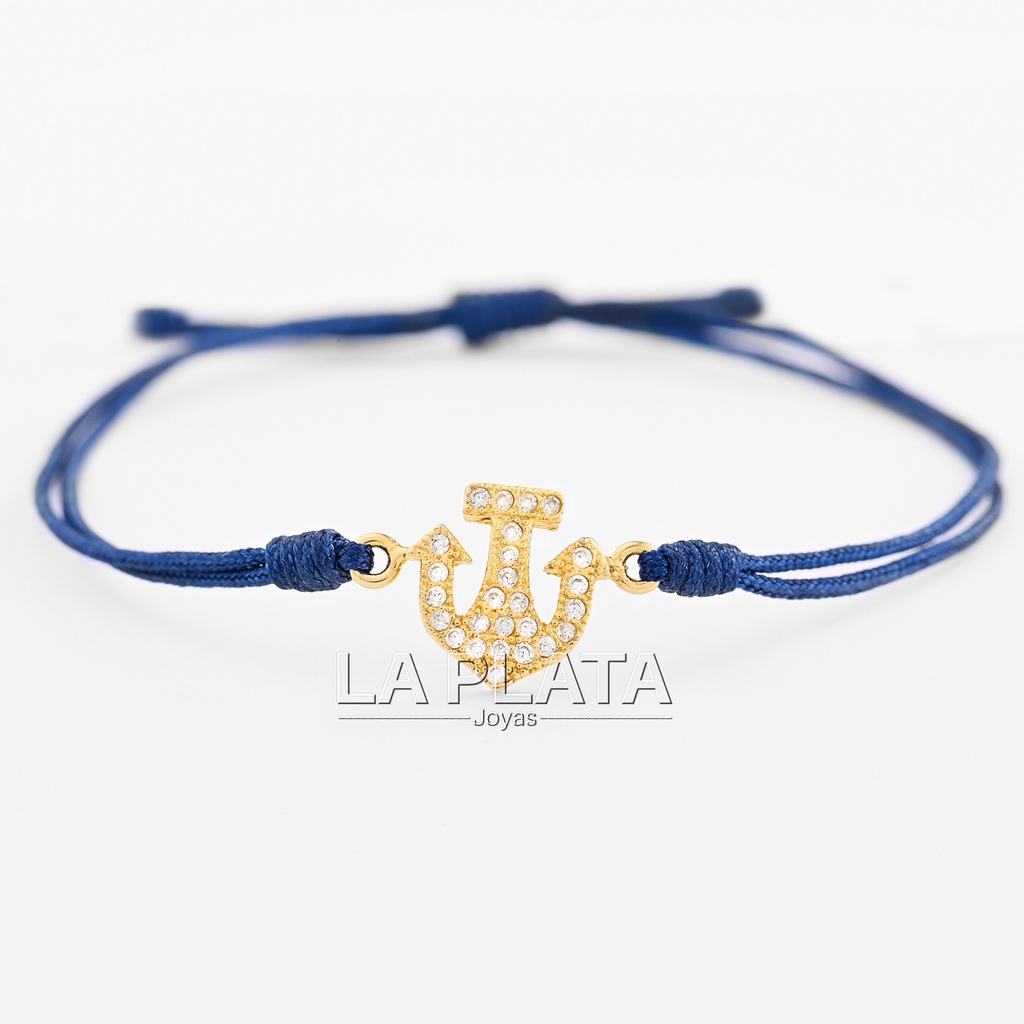 PULSERA MINI ANCLA CIRNCONADA 