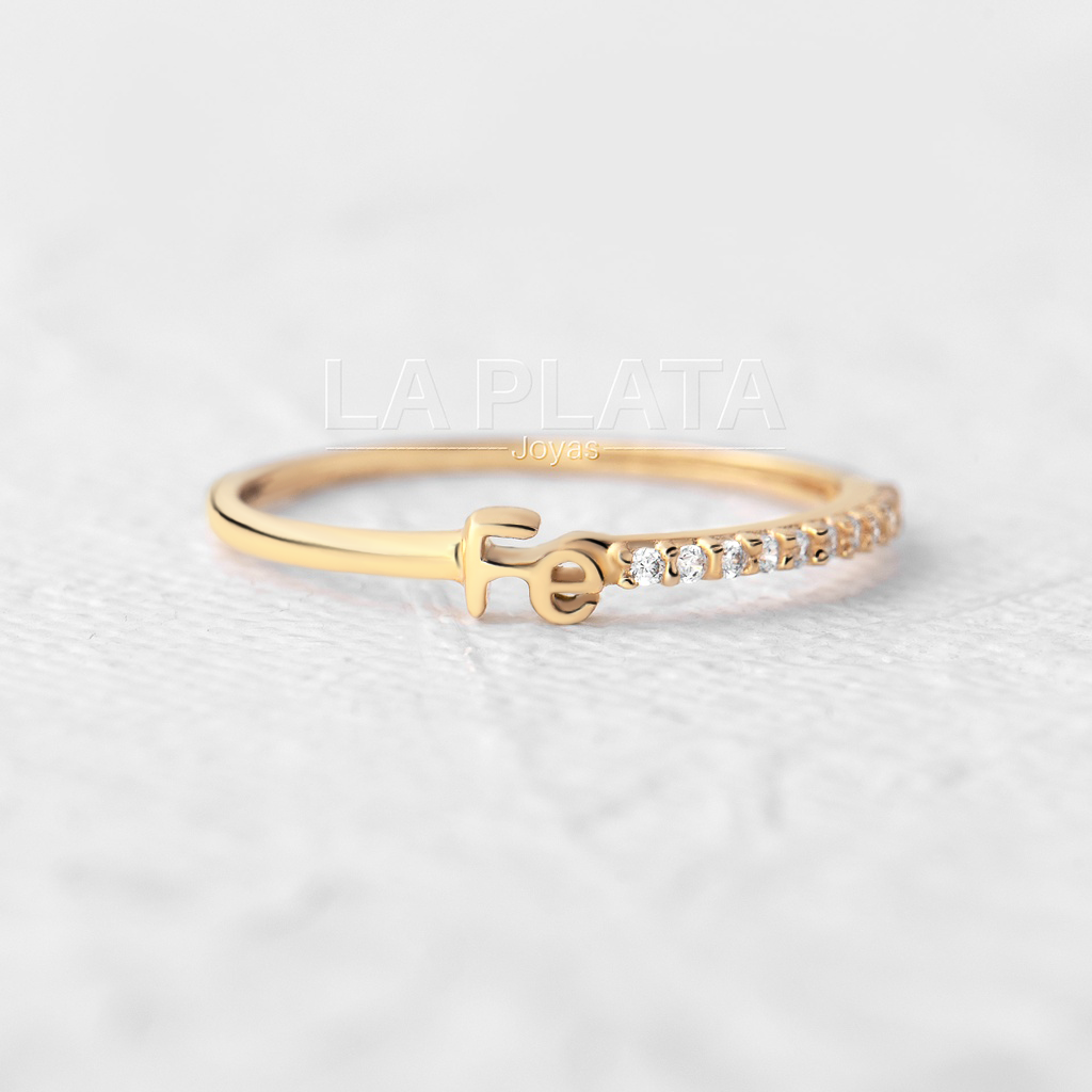 ANILLO FE CON CIRCÓN PQ