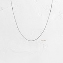 CADENA VENECIANA ORO BLANCO 40CM