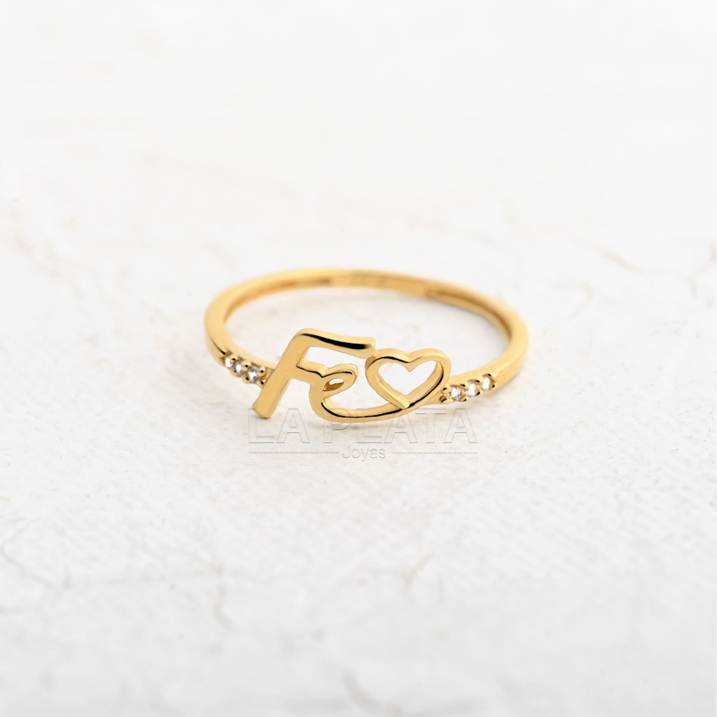 ANILLO FE CORAZON