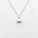 DIJE CORAZON ORO BLANCO