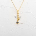 DIJE CRUZ Y SAN MIGUEL ARCANGEL