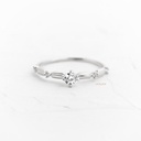 ANILLO ORO BLANCO ALUNA