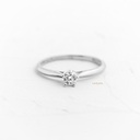 ANILLO ORO BLANCO NUBINA