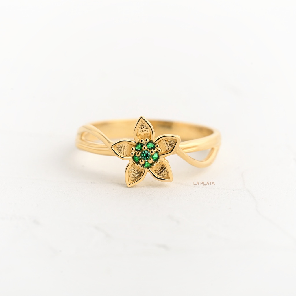 ANILLO CIRCON ORQUIDEA