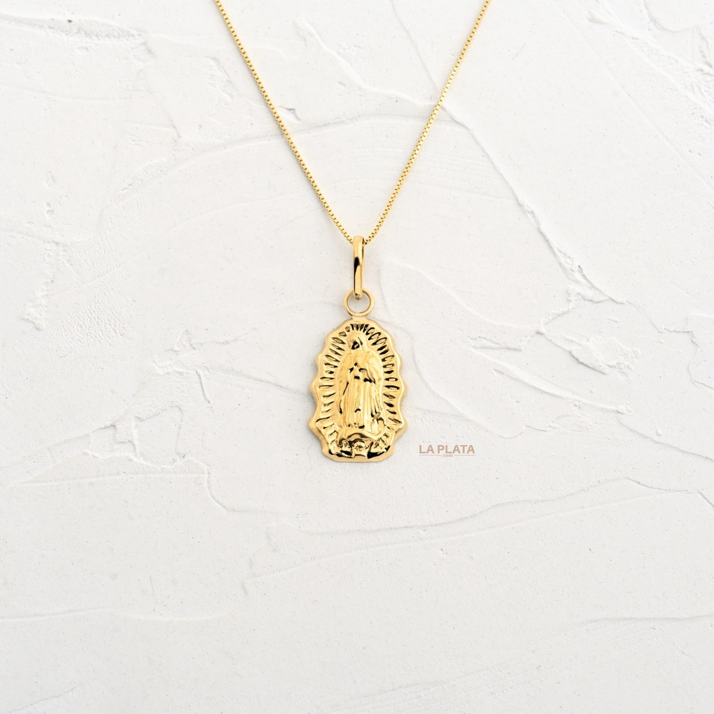 DIJE GUADALUPANA ROSA DEL CIELO