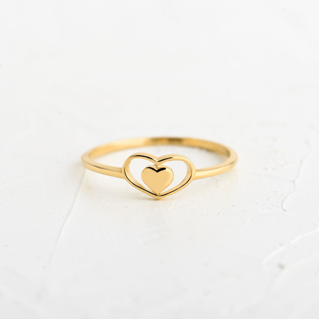 ANILLO CORAZON AMARIS