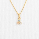 DIJE FLOR TRES COLORES