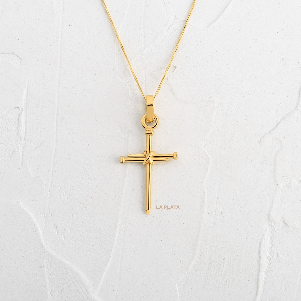 DIJE CRUZ CLAVO PEQUEÑO 