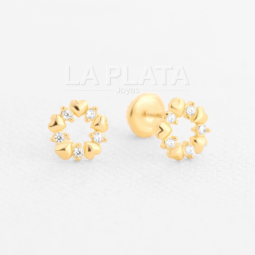 TOPOS CORAZONES PEQUEÑOS ENLAZADOS