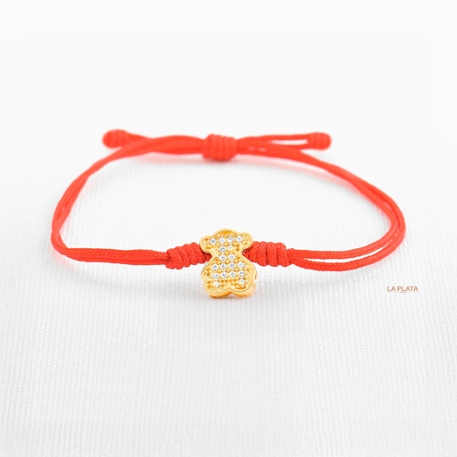 [PH288] PULSERA OSO TOUS CIRCONADA 