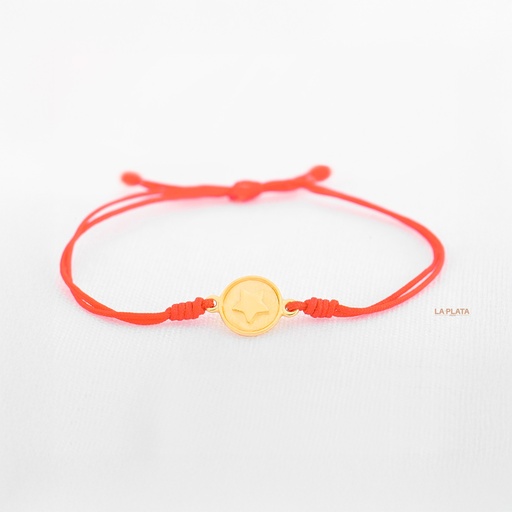 [PH361] PULSERA PLACA DE ESTRELLA