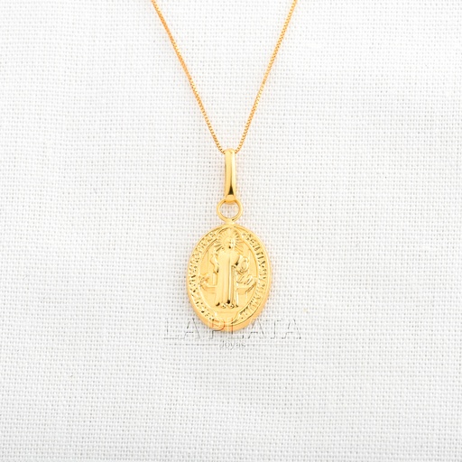 [DN381] DIJE SAN BENITO OVALADO LVN