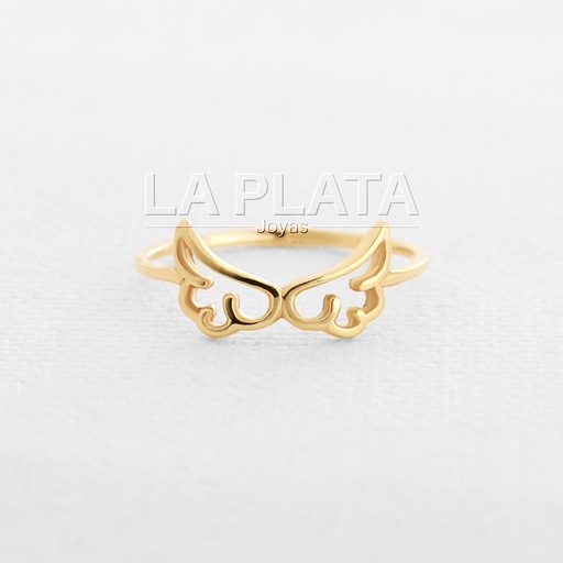 ANILLO ALAS LISAS PLANA