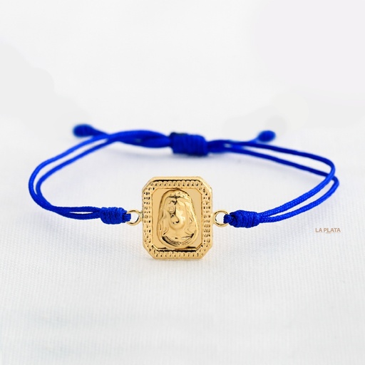 [PH905] PULSERA ROSTRO DE JESUS CUADRADO