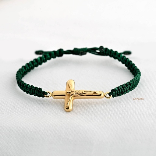[PH186] PULSERA CRUZ JESÚS EN ELLA