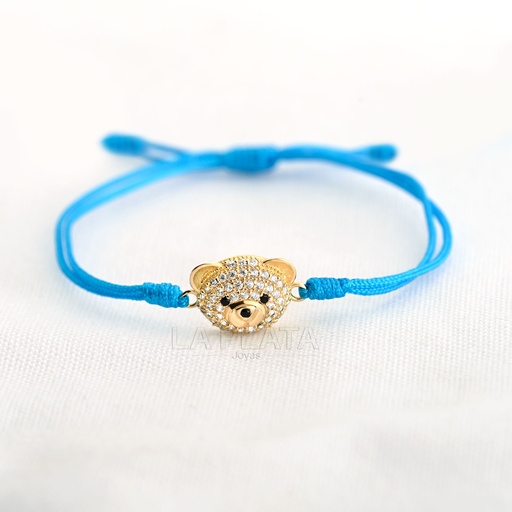 [PH883] PULSERA OSITO CIRCONADO