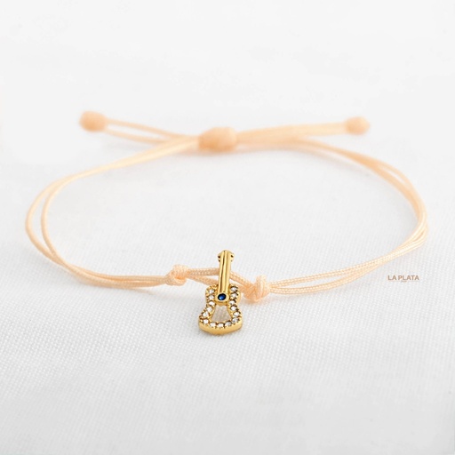 [PH890] PULSERA GUITARRA CIRCONADA