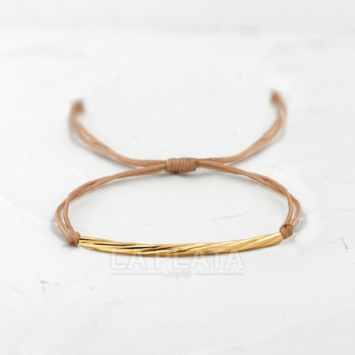 [PH865] PULSERA BARRA MELCOCHA