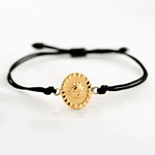 [PH940] PULSERA SOL CON RELIEVE