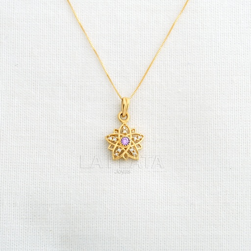 [DN1242] DIJE FLOR HIBISCO