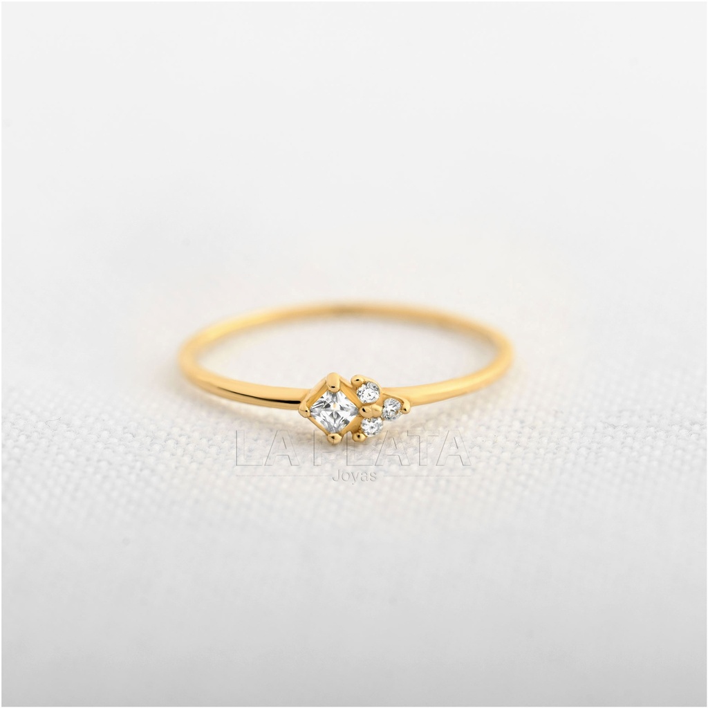 ANILLO CIRCON TRONO DE CRISTAL