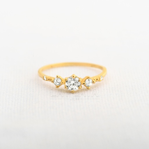 [AN702] ANILLO CIRCÓN ESTRELLA FUGAZ