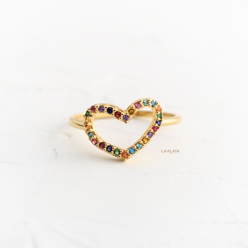 [AN1282] ANILLO CORAZON MILA
