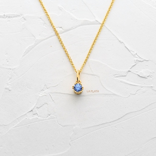 DIJE CORONA DE CIRCON