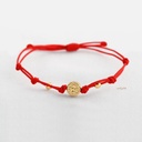 PULSERA SAN BENITO Y DOS ESFERAS