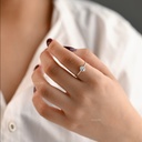 ANILLO PRIMAVERA REAL ORO BLANCO