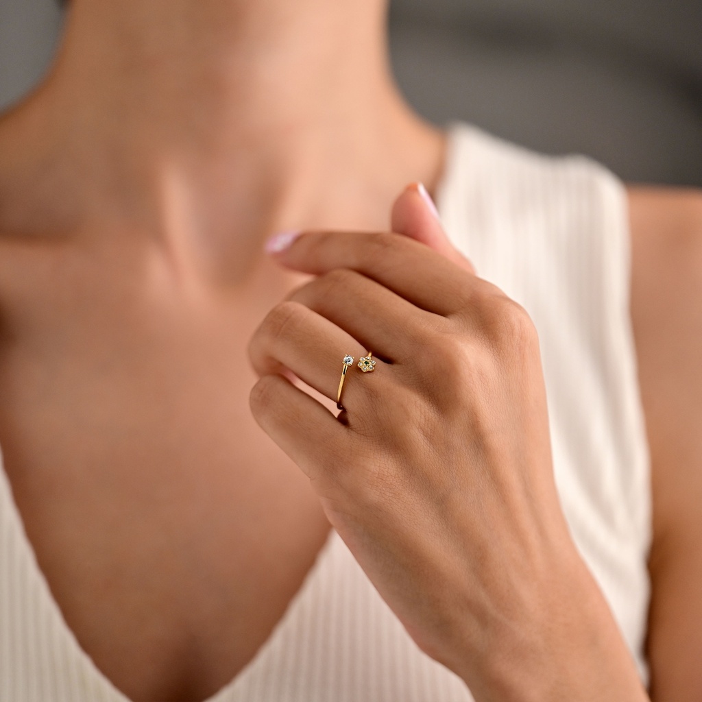 ANILLO CIRCON FLOR BLOSSOM
