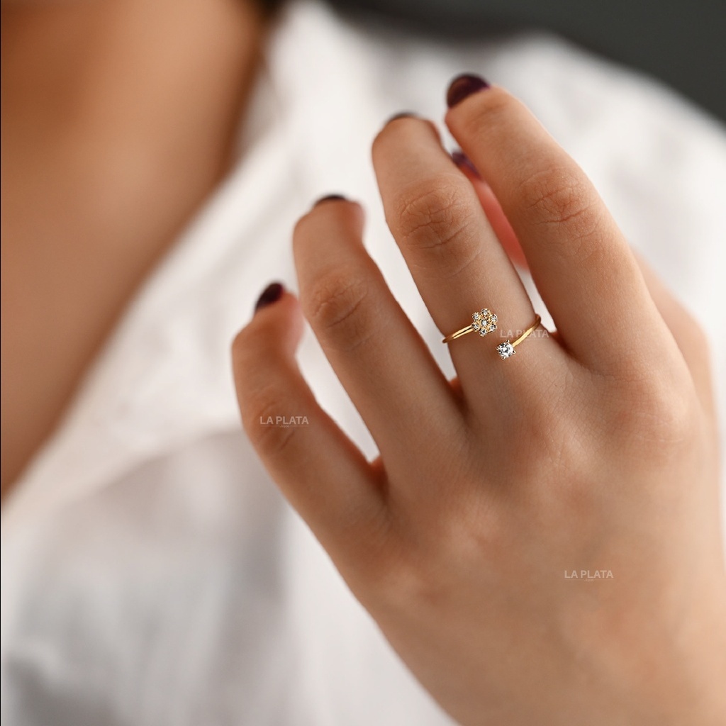 ANILLO CIRCON FLOR BLOSSOM