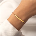 PULSERA BARRA PLANA GRUESA
