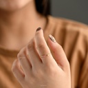 ANILLO CIRCON BICOLOR