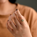 ANILLO FLOR LIRIO DE ORO