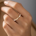 ANILLO TEJIDO ALMA DORADA