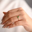 ANILLO  CUADRADO CON CIRCON GR