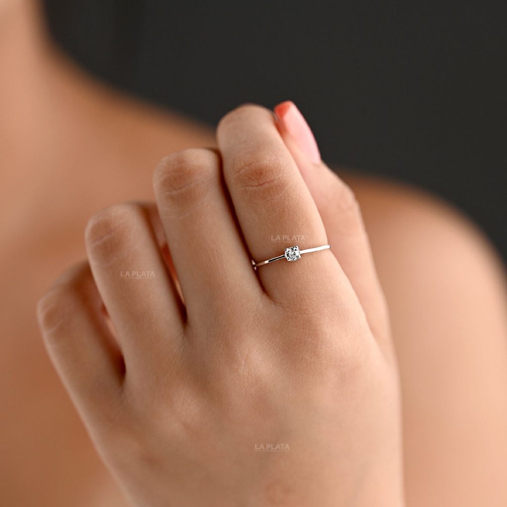 ANILLO ORO BLANCO NACIENTE