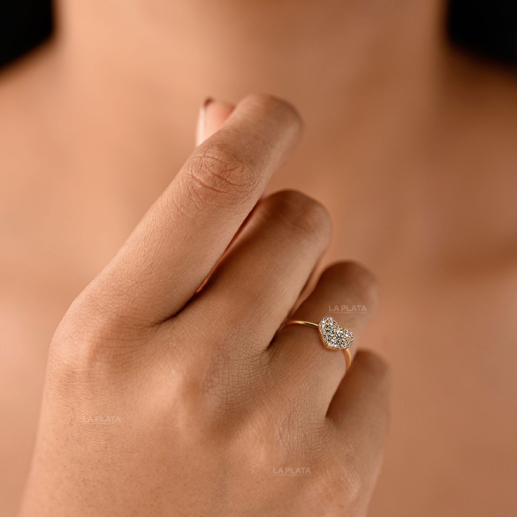 ANILLO CIRCON CORAZON TERNURA