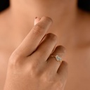 ANILLO CIRCON CORAZON TERNURA