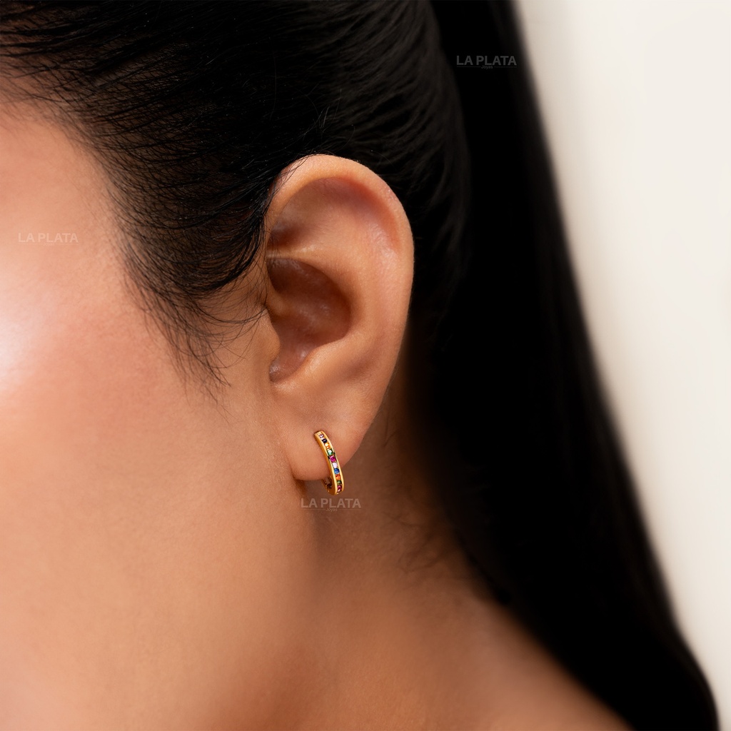 CANDONGAS PLANA HOGGIES  CIRCONADAS DE COLORES