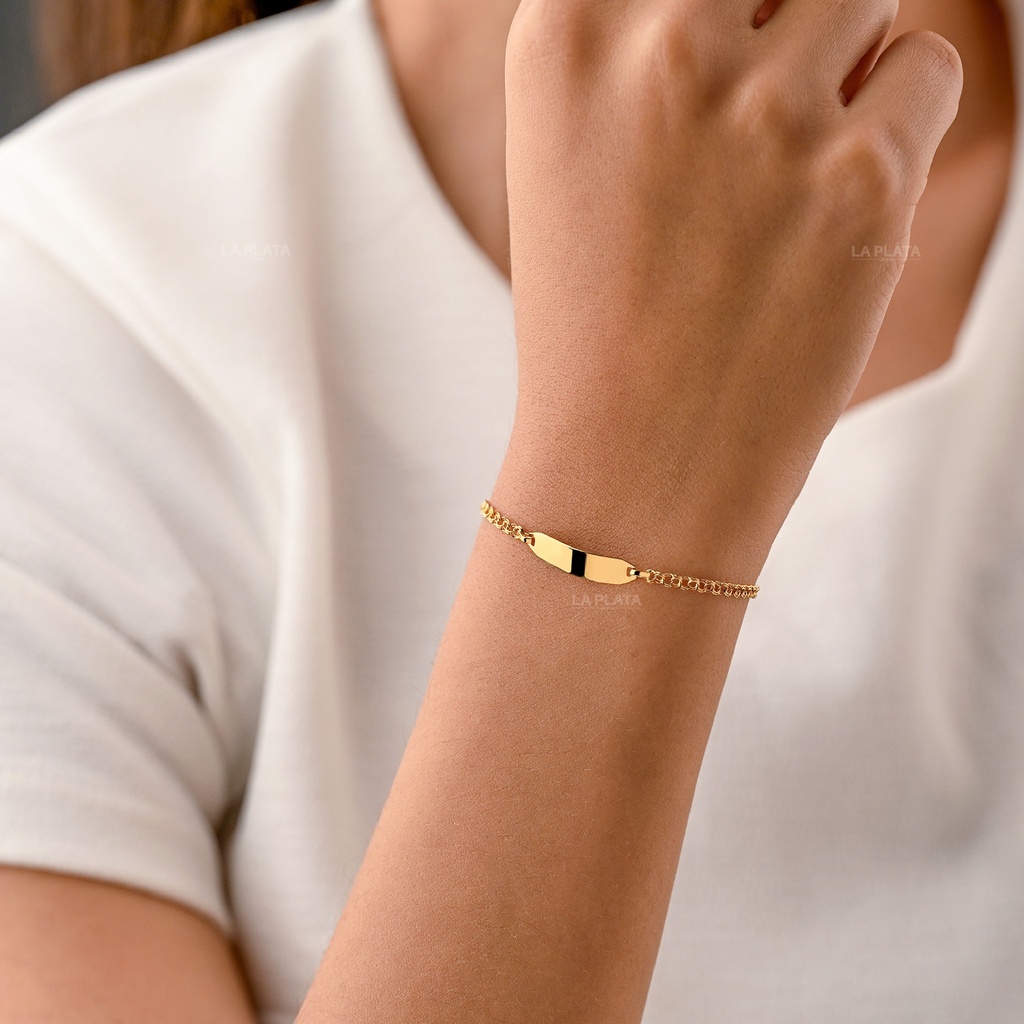 PULSERA PLACA BEBÉ
