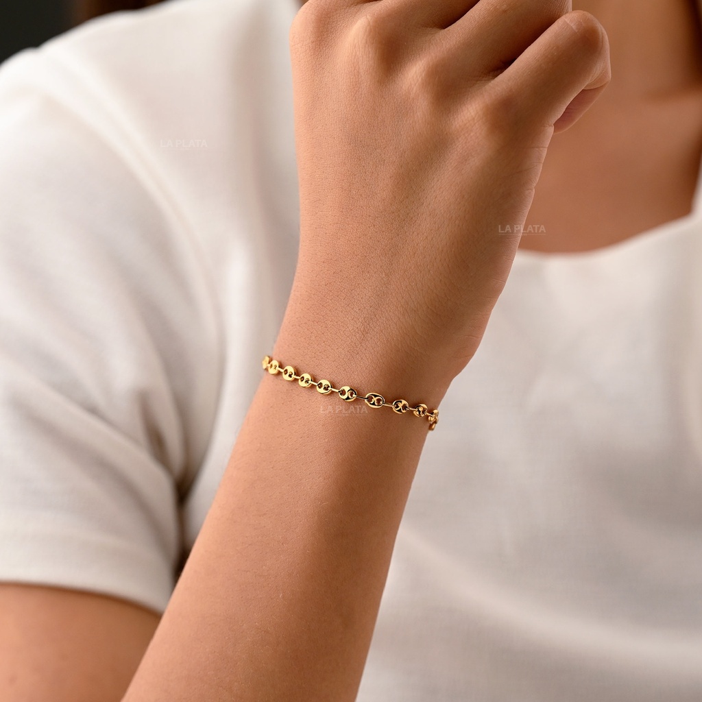 PULSERA BEBE ESLABON SUBLIME