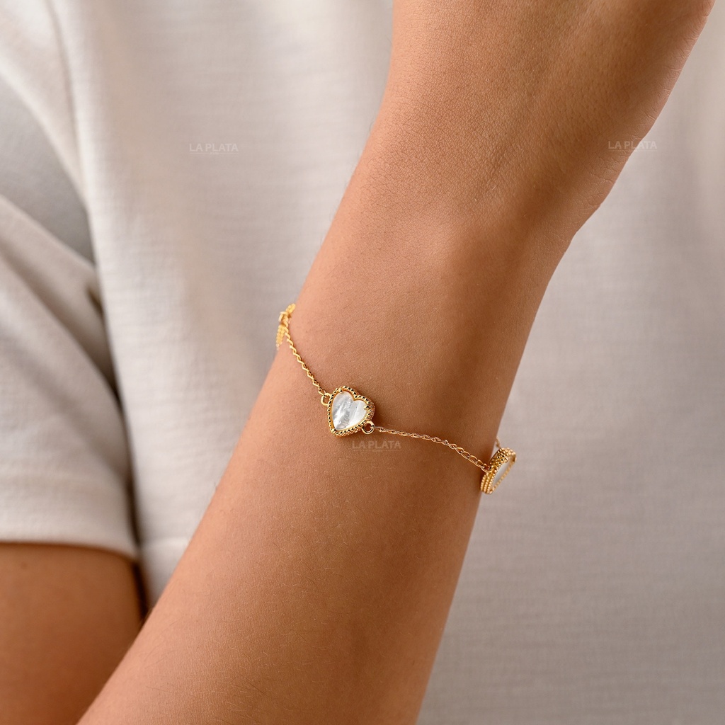 PULSERA DE CORAZON ESENCIAL